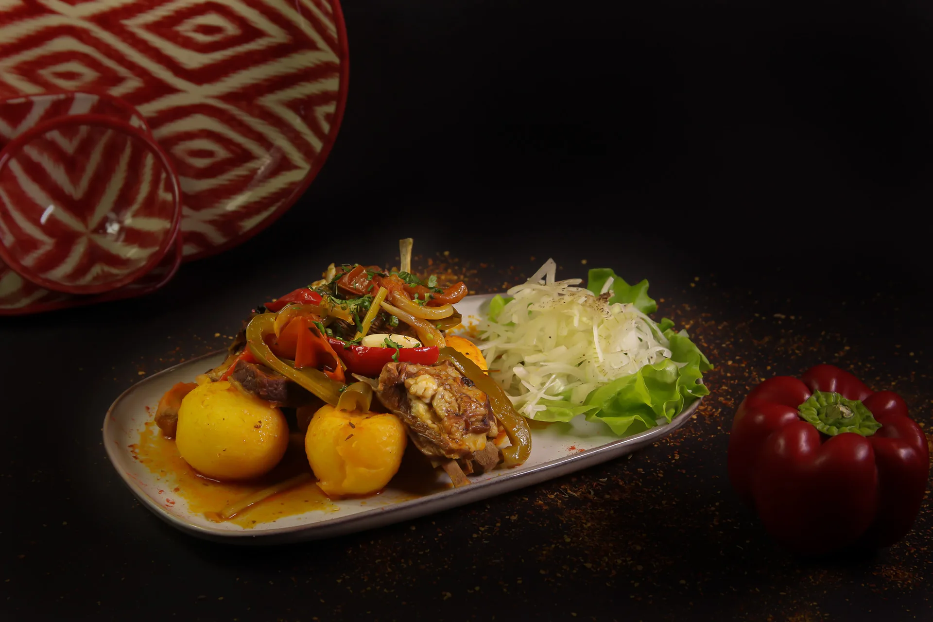 Uzbekų virtuvė — maistas ir restoranai fotografija, 1 nuotrauka